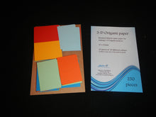 Load image into Gallery viewer, Origami Paper for 3D projects