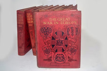 Load image into Gallery viewer, 006 The Great War in Europe - 8 volume set