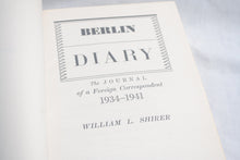 Load image into Gallery viewer, 096 Berlin diary by William Shirer