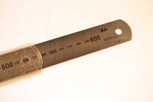 Load image into Gallery viewer, stainless steel ruler for bookbinding