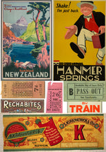 Load image into Gallery viewer, Paper Craft Pack - New Zealand Ephemera 1
