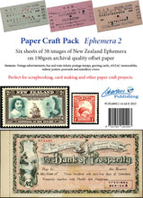 Load image into Gallery viewer, Paper Craft Pack - New Zealand Ephemera 2