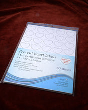 Load image into Gallery viewer, heart shaped stickers