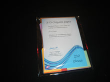 Load image into Gallery viewer, Origami Paper for 3D projects