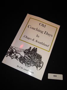004 Old Coaching Days in Otago and Southland