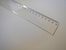 Load image into Gallery viewer, 400mm plastic ruler
