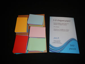 Origami Paper for 3D projects