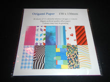 Load image into Gallery viewer, Origami paper - patterned
