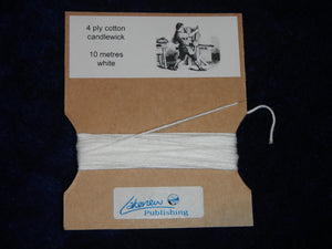 Bookbinding thread 10m - 4 ply candlewick cotton