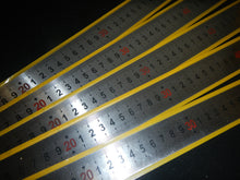 Load image into Gallery viewer, stainless steel ruler for bookbinding
