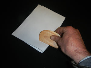 Hand made paper folder