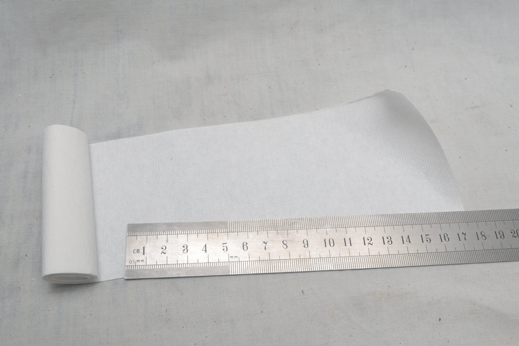 Bookbinding mesh with backing