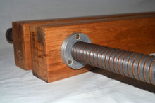 Load image into Gallery viewer, Book press -  vintage rimu lying in press
