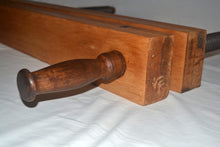 Load image into Gallery viewer, Book press -  vintage rimu lying in press
