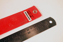 Load image into Gallery viewer, stainless steel ruler for bookbinding
