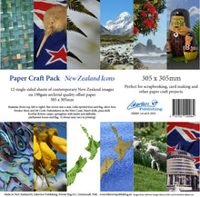 Load image into Gallery viewer, Scrapbooking sheets - New Zealand themes
