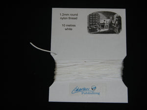 Bookbinding thread 10m - 1.2mm nylon