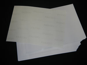 Adhesive paper - gloss A4 vinyl
