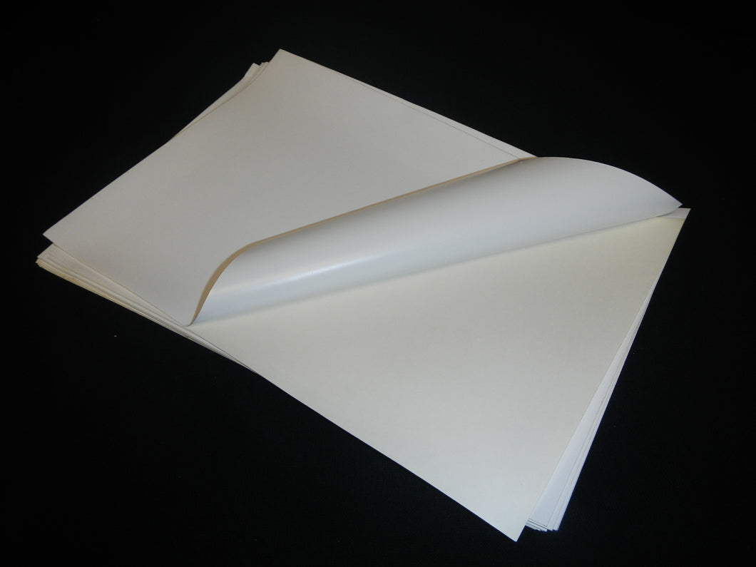 Adhesive paper - removable gloss A4