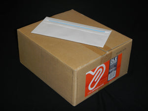 Plain envelopes DLE, box of 500.