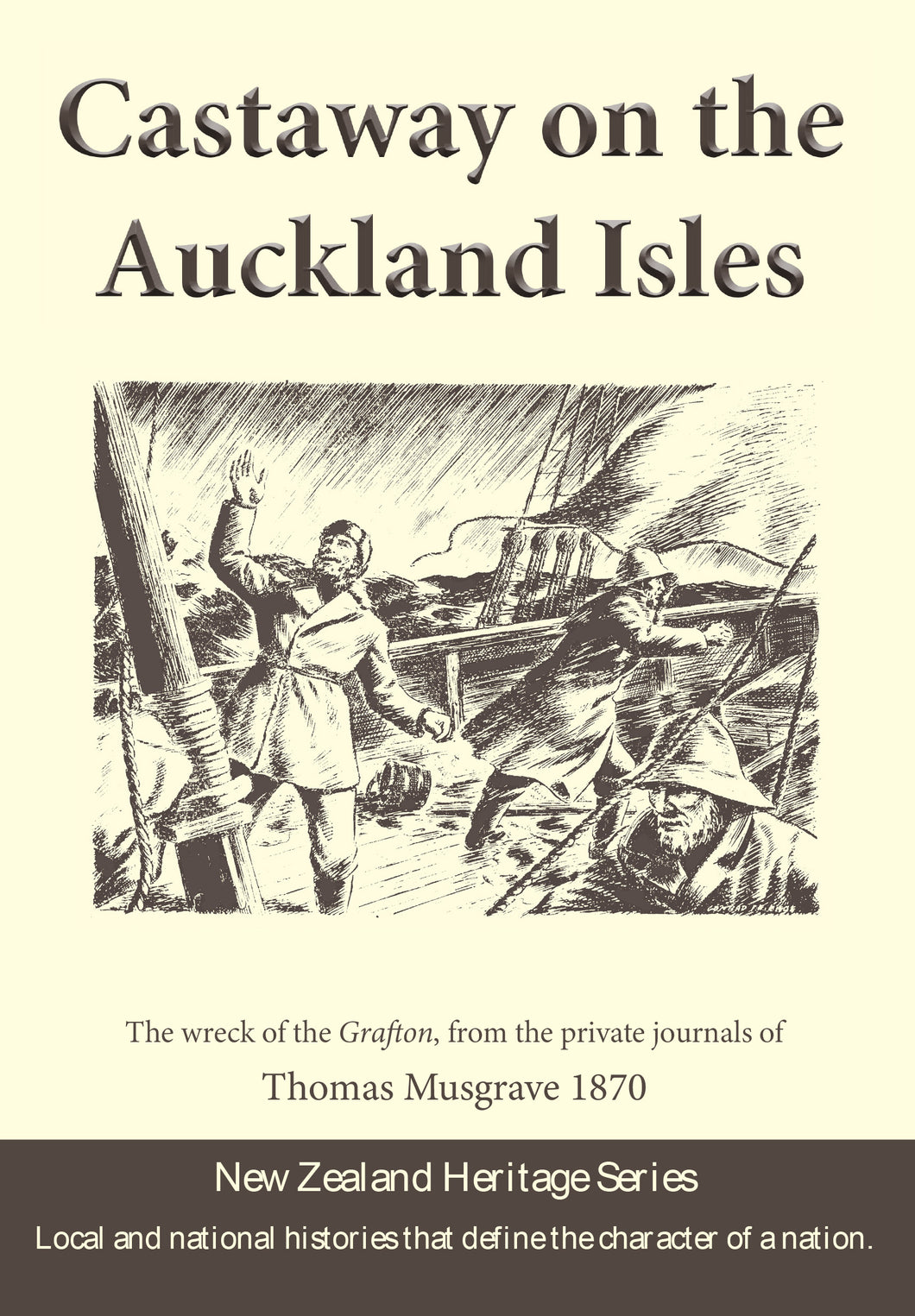 Castaway on the Auckland Isles by Thomas Musgrave