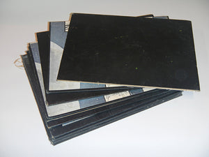 12 recycled hardboard covers for bookbinding