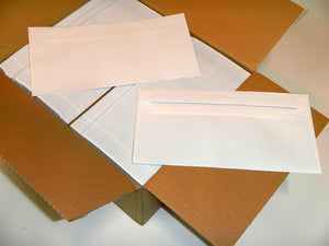 Plain envelopes DLE, box of 500.